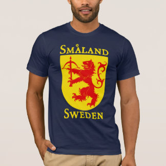 Småland、スウェーデン(Sverige) Tシャツ