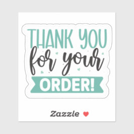 Small はっきりした Business Packagingのスクリプト シール