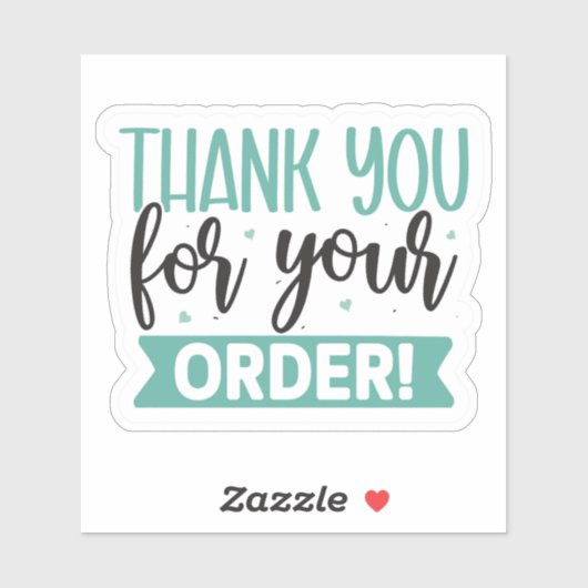 Small はっきりした Business Packagingのスクリプト シール (シート)