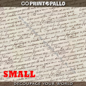 SMALL – 筆跡書の背景 薄葉紙