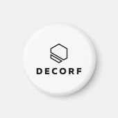 Small, 1¼ Inch Circle Magnet マグネット (正面)