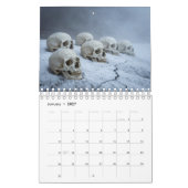 Small 2026 Skull Art Calendar カレンダー (1月 2027)
