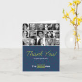 Small, 4" x 5.6" Folded Greeting Card カード (黄色い花)