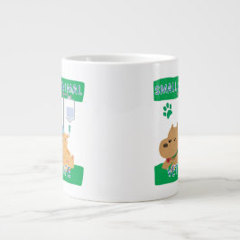 Small Animal Vet Life – Vet Dog and Cat Design ジャンボコーヒーマグカップ
