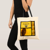 Small Apiary Hive Honey business Tote Bag トートバッグ (正面(商品))