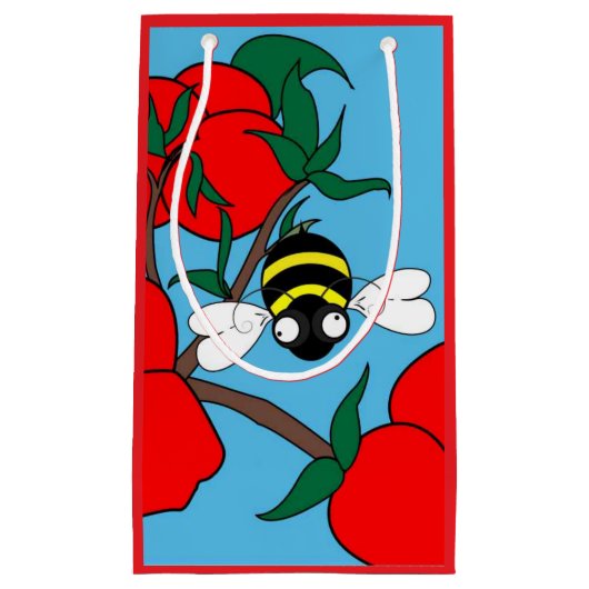 Small Apple Gift Bag スモールペーパーバッグ (正面)