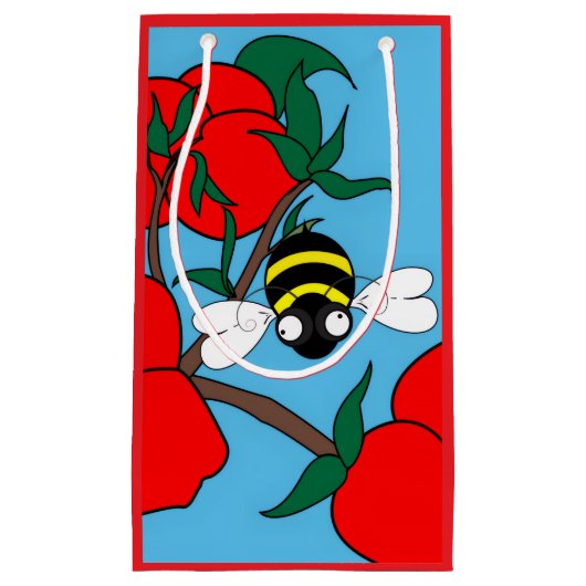 Small Apple Gift Bag スモールペーパーバッグ (正面)