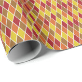 Small Autumn-Toned Harlequin ラッピングペーパー (ロールコーナー)