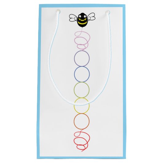 Small Bee You Gift Bag スモールペーパーバッグ (正面)