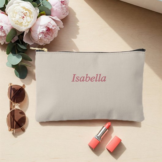 Small Beige Accessory Bag アクセサリーポーチ