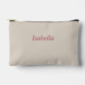 Small Beige Accessory Bag アクセサリーポーチ (正面)