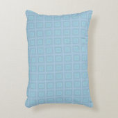 Small blue squares. アクセントクッション (正面(垂直))