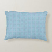 Small blue squares. アクセントクッション (裏面)