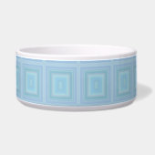 Small blue squares. ボウル (左)