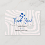 Small Businessありがとう エンクロージャーカード (正面)