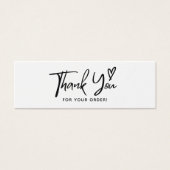 Small Business注文カードをありがとう (正面)