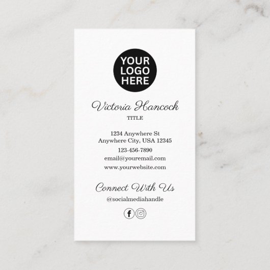 Small Business 離れ Aのレビュー 名刺 (裏面)