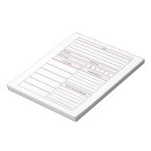 Small Business Action Planメモ帳 ノートパッド (回転)