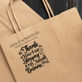 Small Business Add Nameをサポートしていただき、ありがとうございます ラバースタンプ