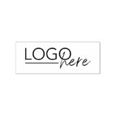 Small Business Add Your Logo ラバースタンプ (押印)
