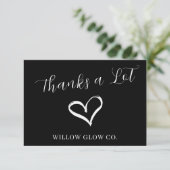 Small Business Branding Thank You Note Card (スタンド正面)