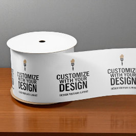 Small Business Custom Personalized Company  サテンリボン