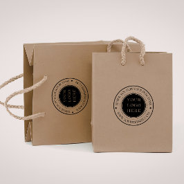 Small Business Custom Wood Art Stamp with Logo ラバースタンプ