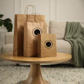 Small Business Custom Wood Art Stamp with Logo ラバースタンプ