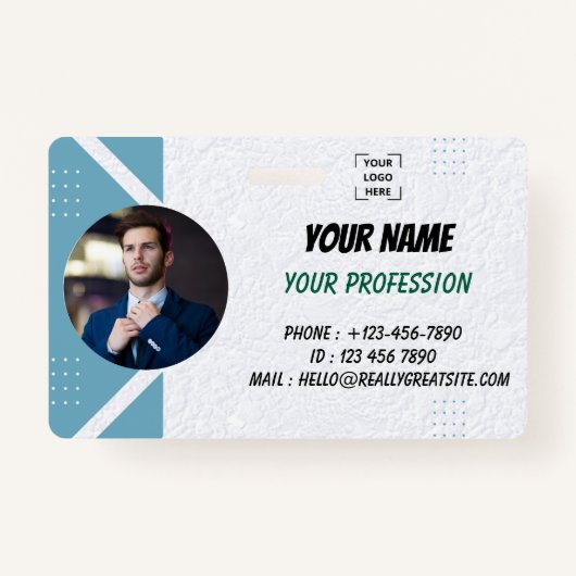 Small Business Employee ID Card バッジ (正面)