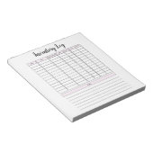 Small Business Inventoryログのメモ帳 ノートパッド (アングル)