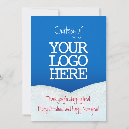 Small Business Logo Courtesy Santa's Letter (裏面)