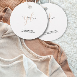 Small Business Logo Packaging Companyブランド フェイバータグ