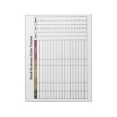 Small Business Order Tracking  ノートパッド (回転)