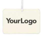 Small Business Ownerロゴのプロモーションマーケティング カーエアーフレッシュナー (裏面)