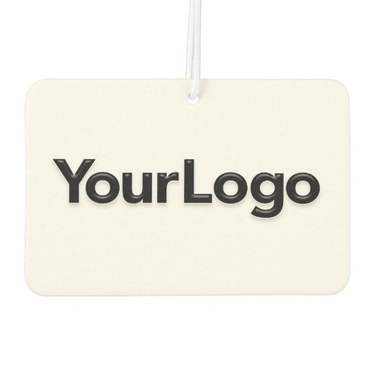 Small Business Ownerロゴのプロモーションマーケティング カーエアーフレッシュナー (裏面)