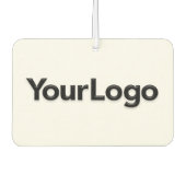 Small Business Ownerロゴのプロモーションマーケティング カーエアーフレッシュナー (正面)