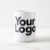 Small Business Ownerロゴのプロモーションマーケティング コーヒーマグカップ (中央)