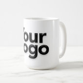 Small Business Ownerロゴのプロモーションマーケティング コーヒーマグカップ (正面右)