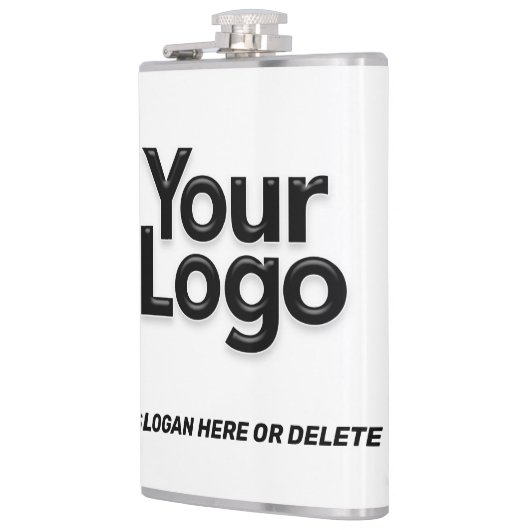 Small Business Ownerロゴのプロモーションマーケティング フラスク (左)