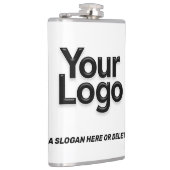 Small Business Ownerロゴのプロモーションマーケティング フラスク (右)