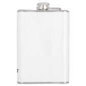 Small Business Ownerロゴのプロモーションマーケティング フラスク (裏面)