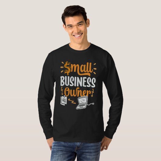 Small Business Owner Boss Ceo Founder Tシャツ (正面フル)