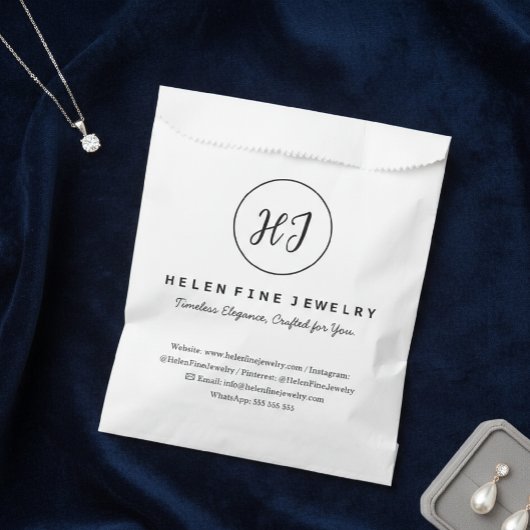 small business packaging, Jewelry Packaging フェイバーバッグ