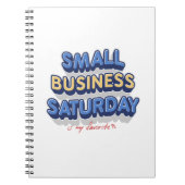 Small Business Saturdayは私のお気に入りの ノートブック (正面)