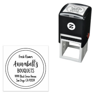 Small Business Self Inking Rubber Stamp セルフインキングスタンプ