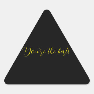 Small Business Stickers – Fun & Creative Digital L 三角形シール