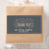 Small business thank you script typography ラベル (インサイチュ)