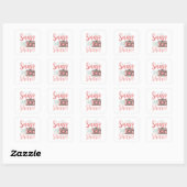 Small Business Thank You Stickers スクエアシール (シート)