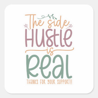 Small Business Thank You Stickers スクエアシール