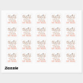 Small Business Thank You Stickers スクエアシール (シート)